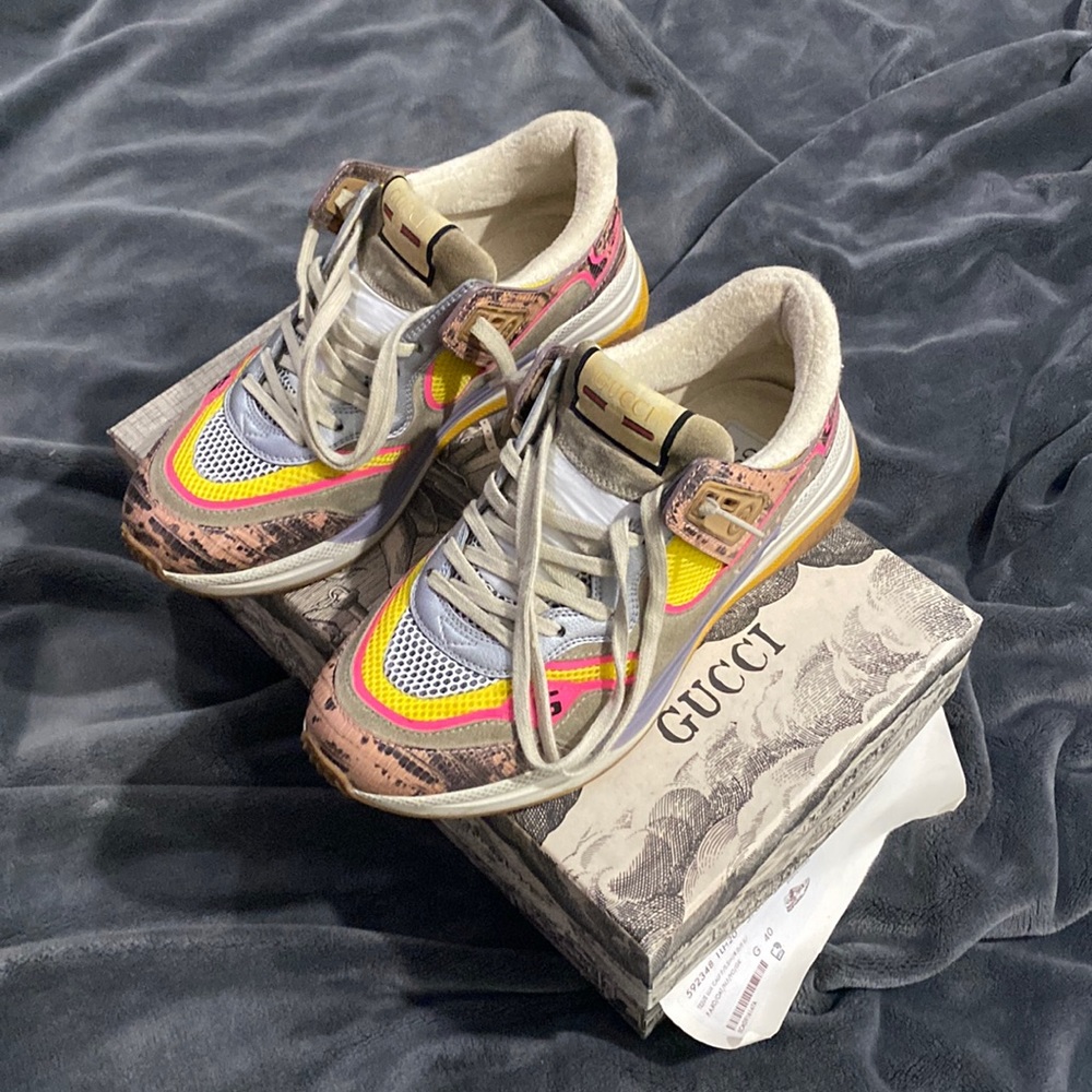 Gucci Suede Calfskin Tejus size 40